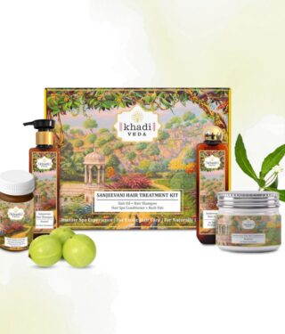 Khadi Veda Hair Treatment Kit: Natural Hair Care Solution Khadi Veda Hair Treatment Kit: Natural Hair Care Solution