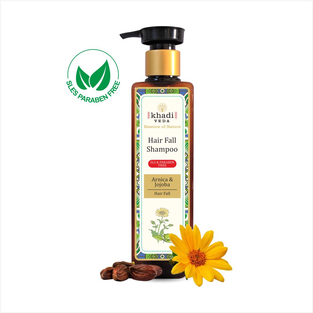 Revive Hair with Khadi Veda Arnica & Jojoba Anti Hair Fall Shampoo Revive Hair with Khadi Veda Arnica & Jojoba Anti Hair Fall Shampoo